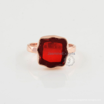 Fornecedor de atacado de joalharia em alface de pedras preciosas Garnet